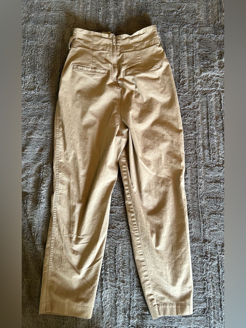 J Brand High-Waist Straight Leg Croppped Pants